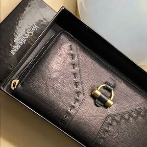 Yves Saint Laurent Muse Zip Continental Wallet